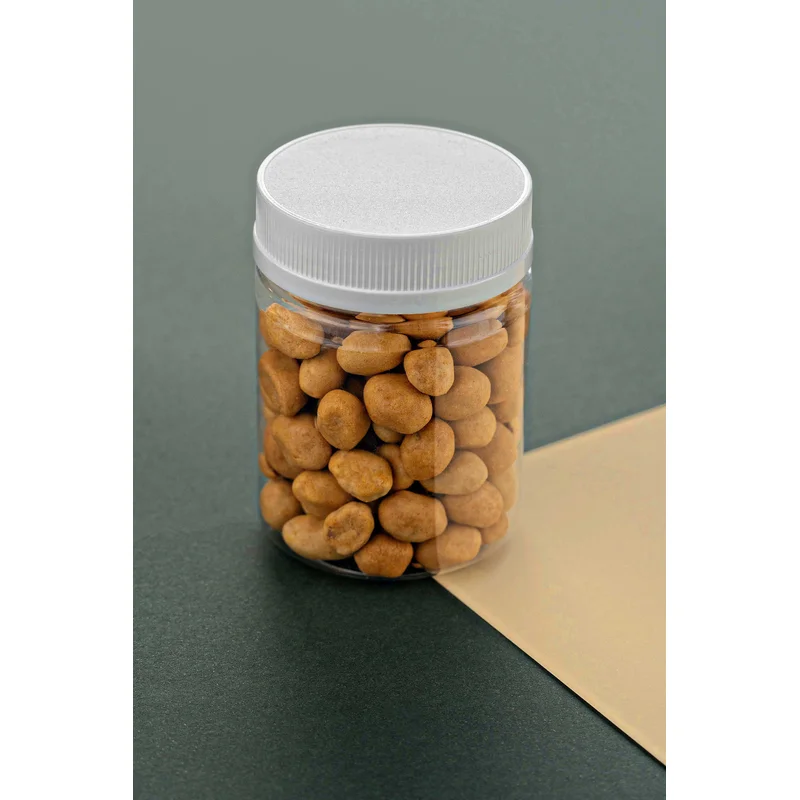 Pote Multiuso PET c/ Tampa PP - 250ml Branco SKU G1525 - embalagem Galvanotek