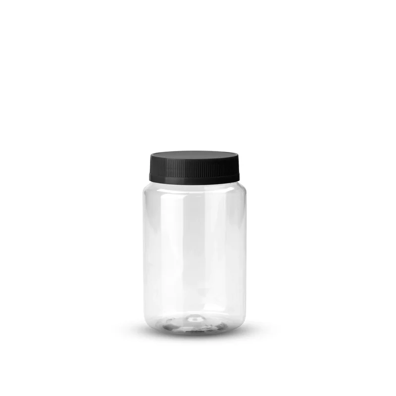 Pote Multiuso PET c/ Tampa PP - 500ml Branco SKU G1550 - embalagem Galvanotek