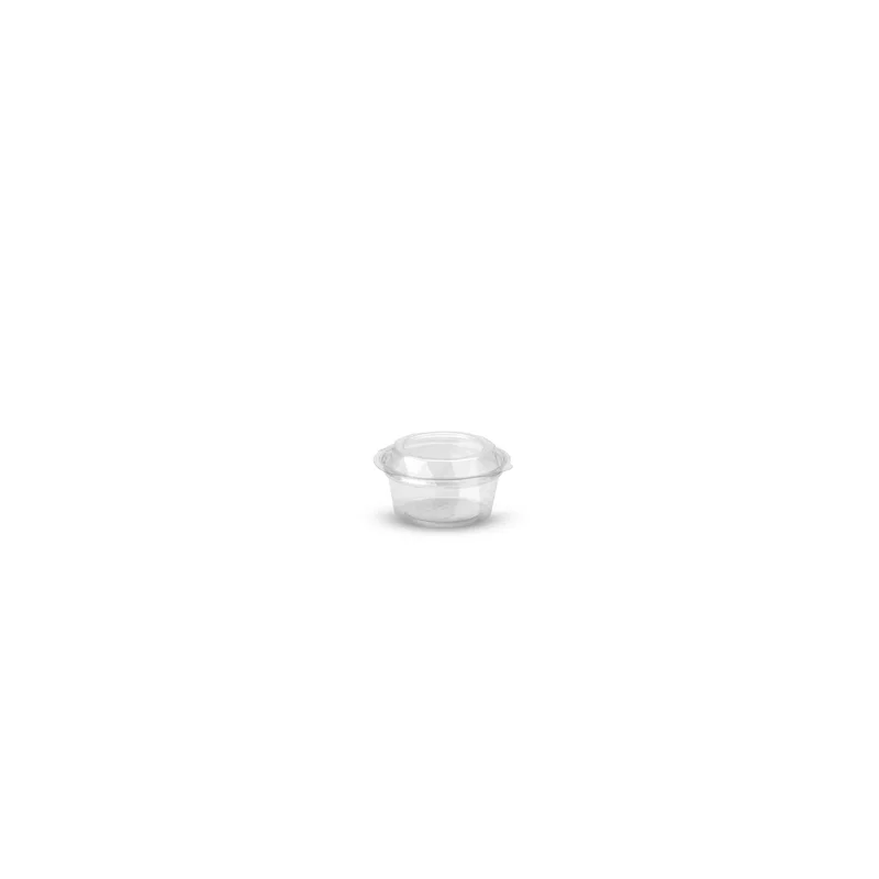 Mini Um Doce Redondo c/ Tampa Articulada 120ml SKU G645D - embalagem Galvanotek