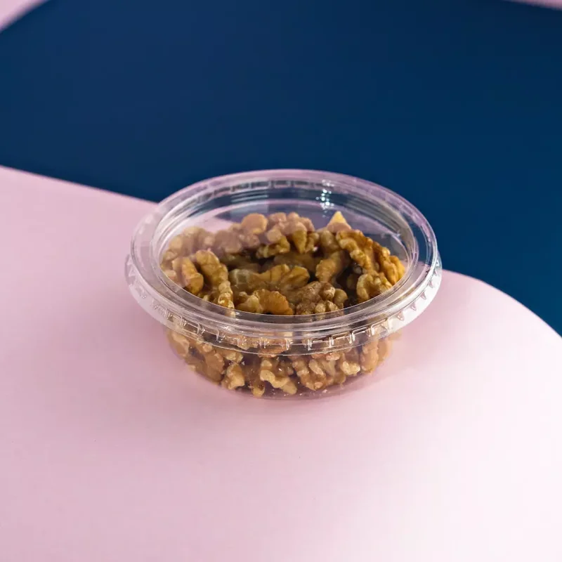 Pote PET diametro 10cm 160ml SKU G710160POTECR - embalagem Galvanotek