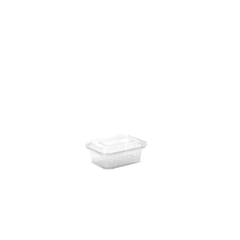 Pote Retangular c/ Tampa Articulada 450ml SKU G720CR - embalagem Galvanotek