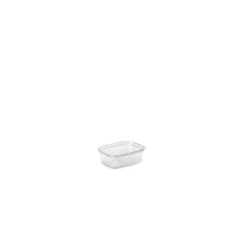 Pote Retangular Tampa Articulada 250ml SKU GA88 - embalagem Galvanotek